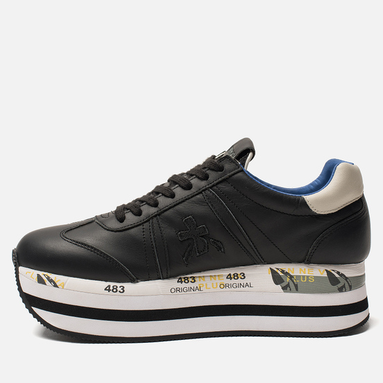 Женские кроссовки Premiata Beth 1072 Black