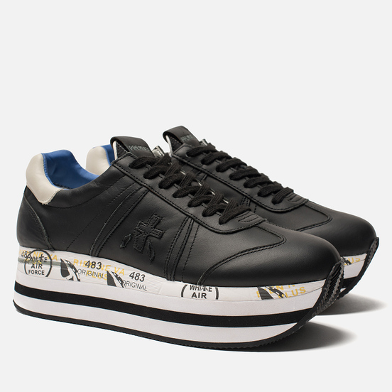 Женские кроссовки Premiata Beth 1072 Black