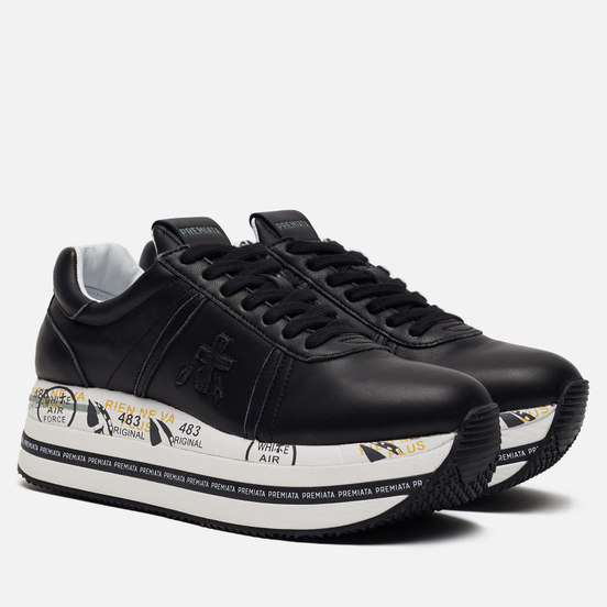 Женские кроссовки Premiata Beth 3873 Black