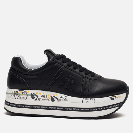 Женские кроссовки Premiata Beth 3873 Black