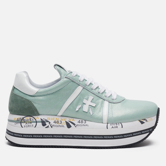 Женские кроссовки Premiata Beth 4515 Mint/White
