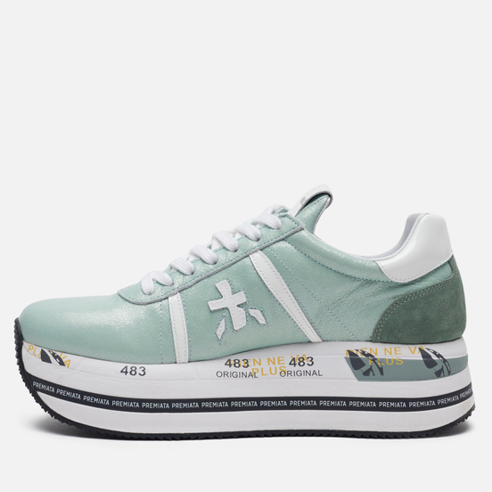 Женские кроссовки Premiata Beth 4515 Mint/White