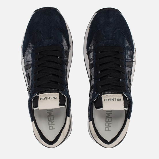 Женские кроссовки Premiata Conny 1491 Blue Marine