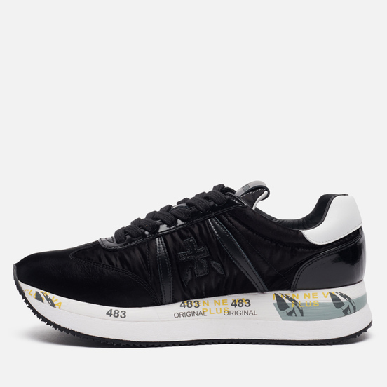Женские кроссовки Premiata Conny 4086 Black/White