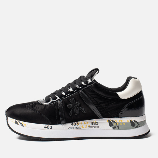 Женские кроссовки Premiata Conny 4086 Black/White