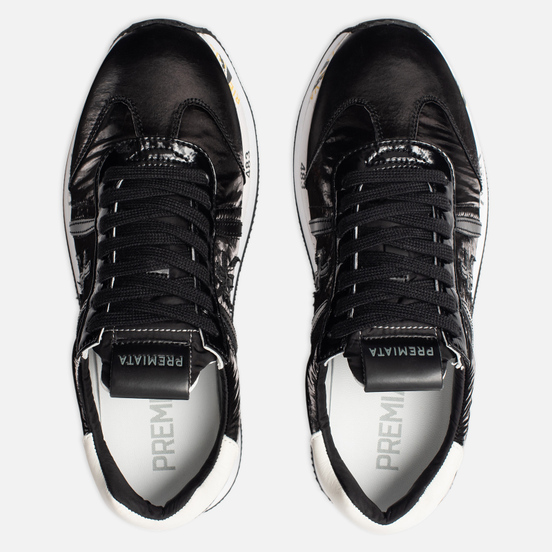 Женские кроссовки Premiata Conny 4086 Black/White
