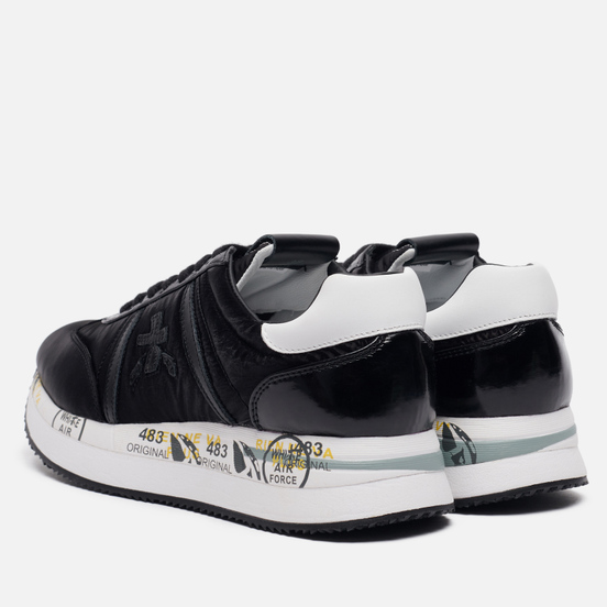 Женские кроссовки Premiata Conny 4086 Black/White