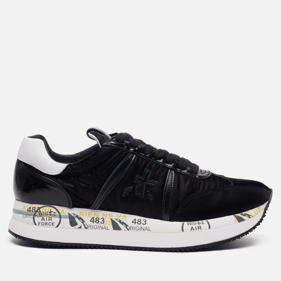 Женские кроссовки Premiata Conny 4086 Black/White