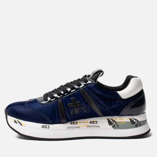 Женские кроссовки Premiata Conny 4267 Navy/Black