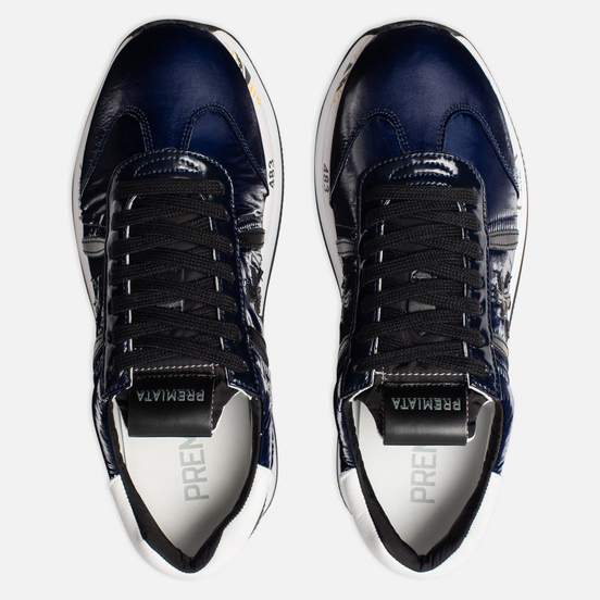 Женские кроссовки Premiata Conny 4267 Navy/Black
