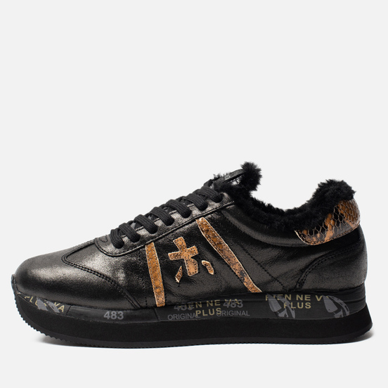 Женские кроссовки Premiata Conny 4273 Black