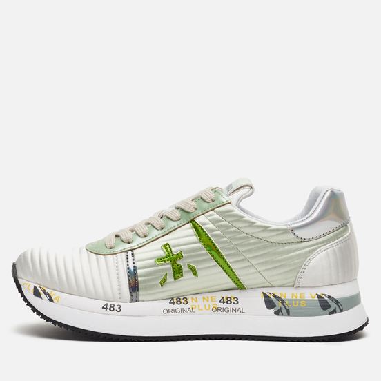 Женские кроссовки Premiata Conny 4509 White