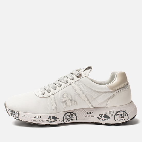 Женские кроссовки Premiata Matte-d 3877 White