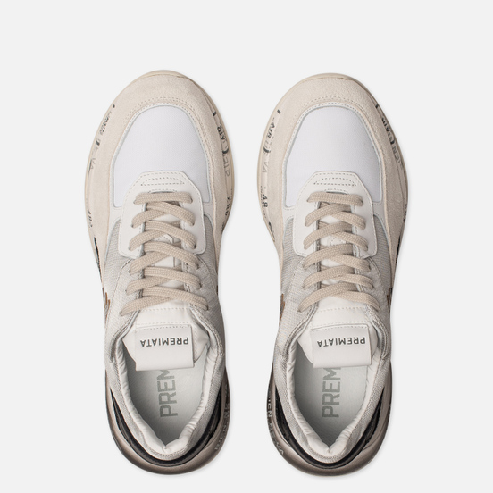 Женские кроссовки Premiata Scarlett 4530 White/Silver