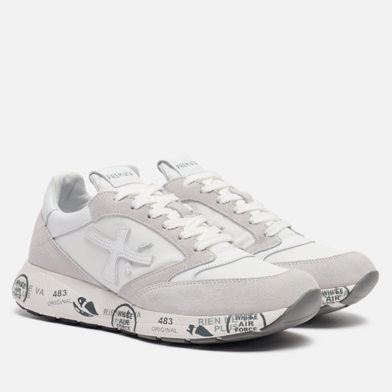 Женские кроссовки Premiata Zac-Zac-d 3060 White/Grey