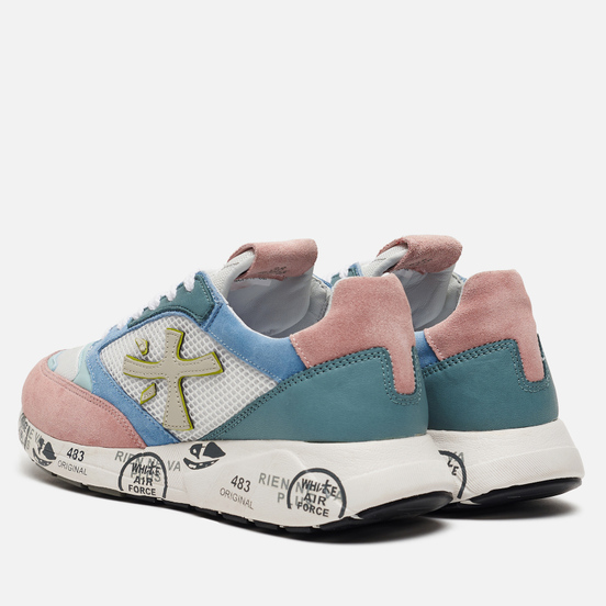Женские кроссовки Premiata Zac-Zac-d 3733 Pink/Mint