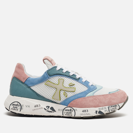 Женские кроссовки Premiata Zac-Zac-d 3733 Pink/Mint