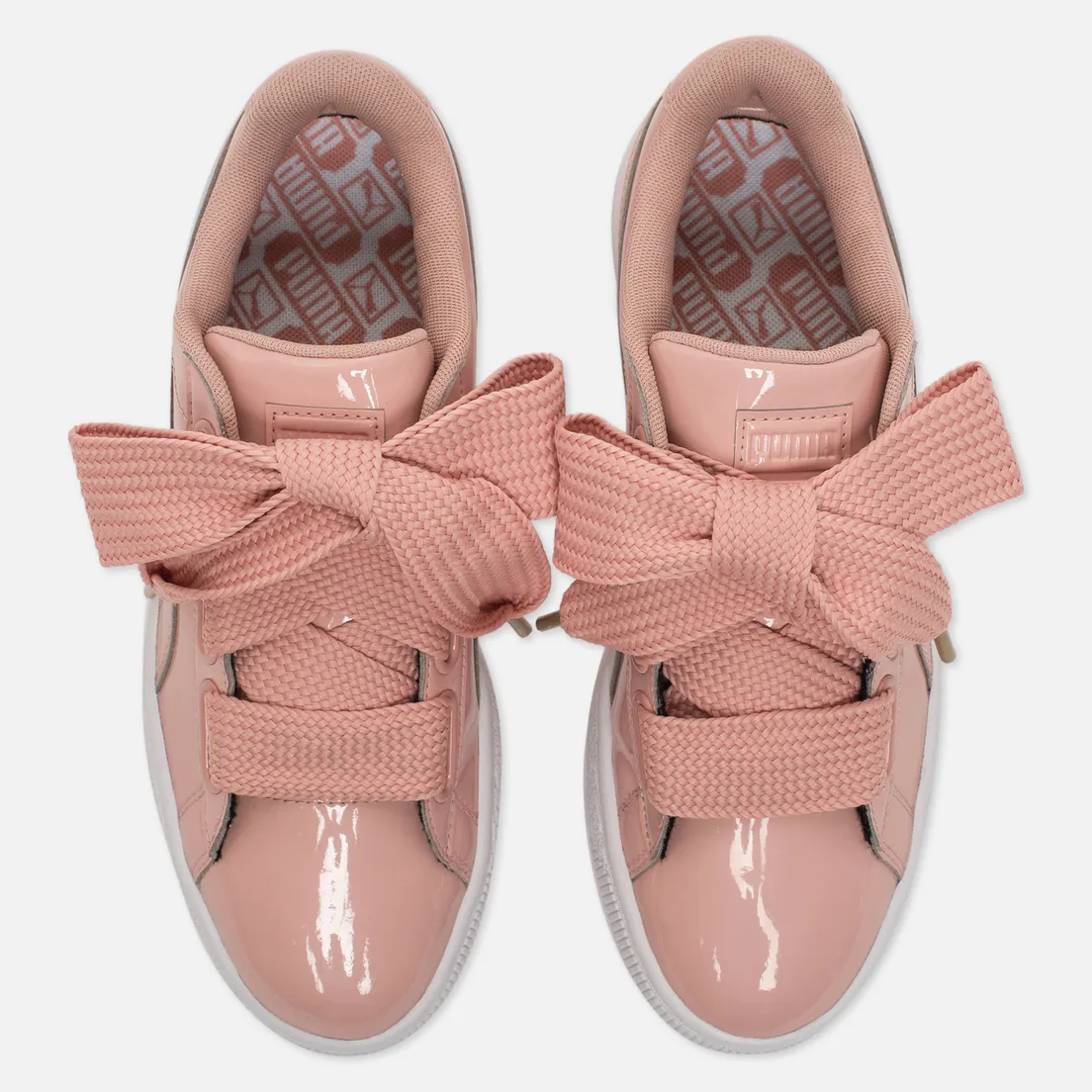 Puma Женские кроссовки Basket Heart Patent