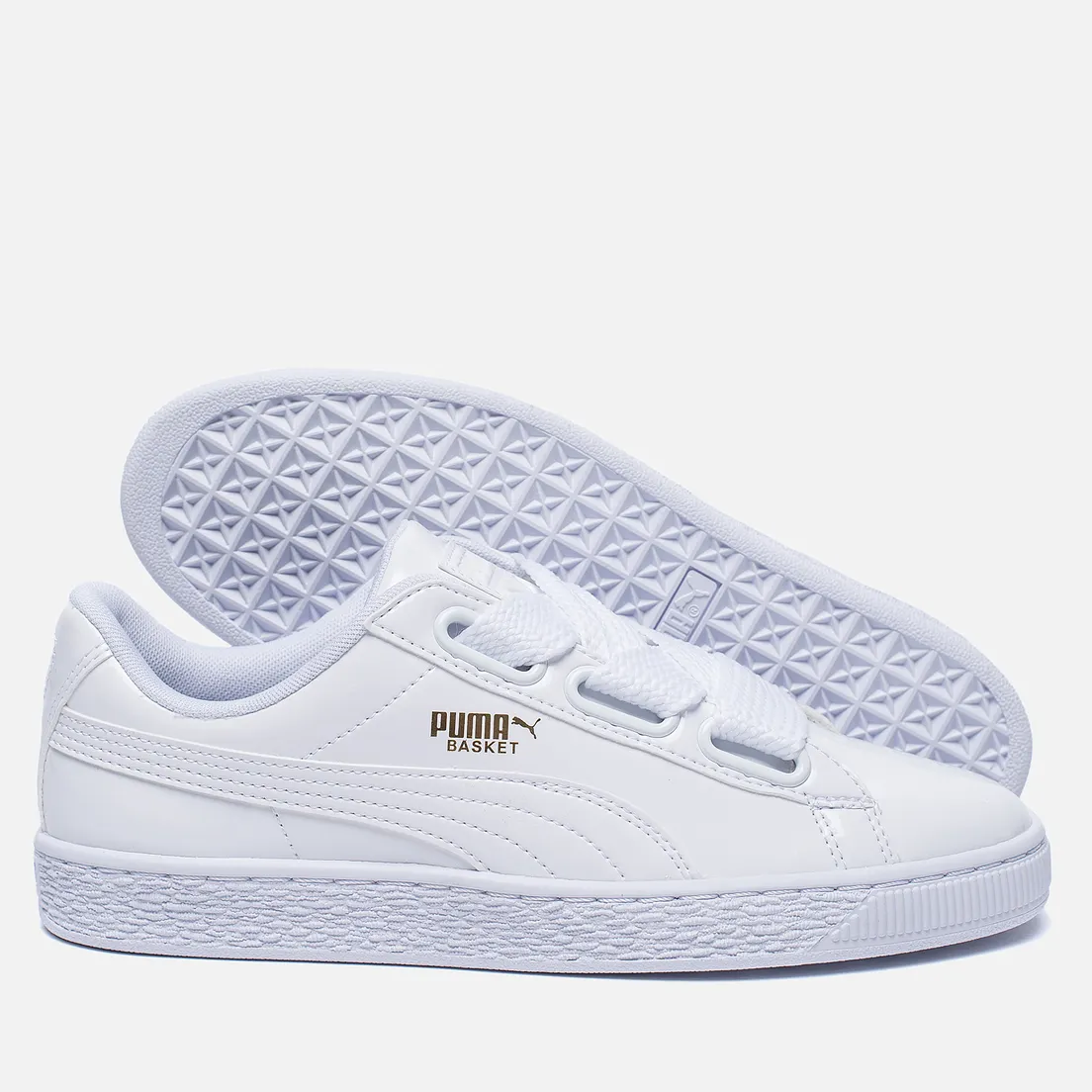 Puma Женские кроссовки Basket Heart Patent