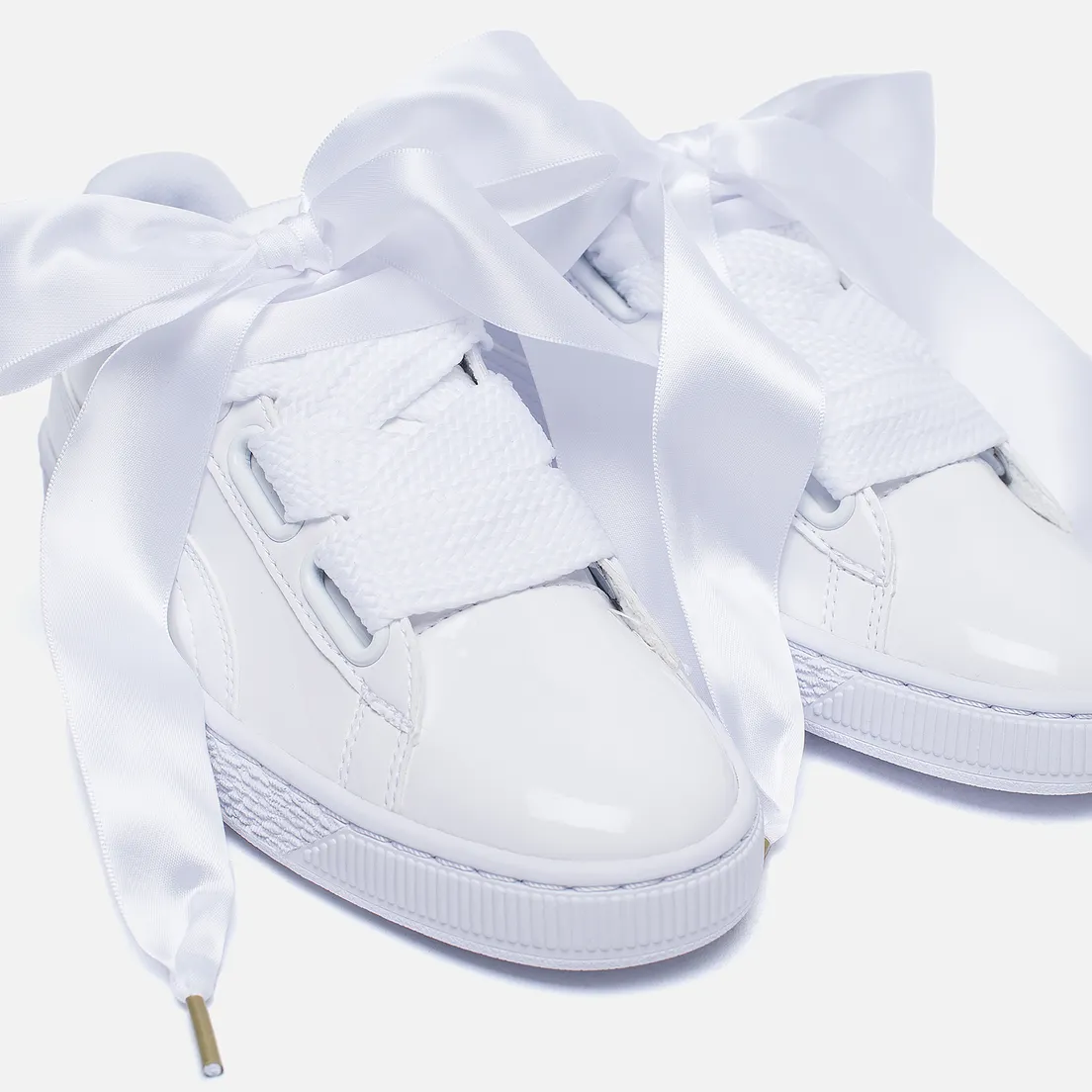 Puma Женские кроссовки Basket Heart Patent