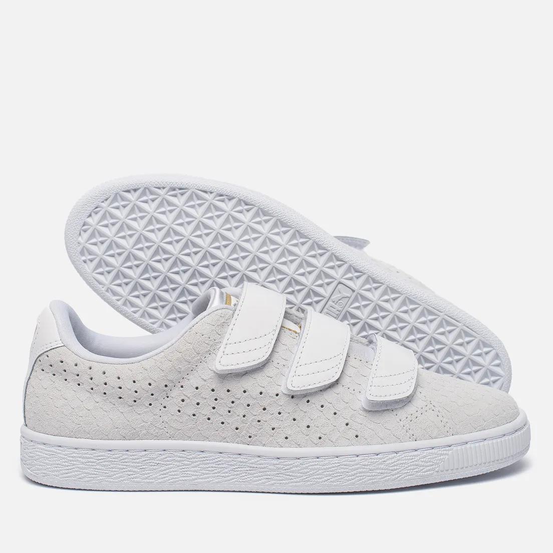 Puma Женские кроссовки Basket Strap Exotic Skin