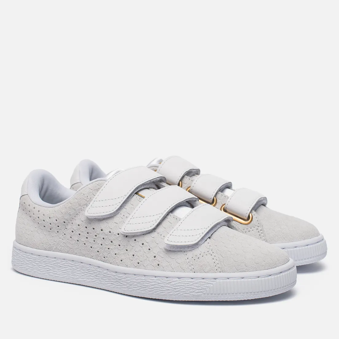 Puma Женские кроссовки Basket Strap Exotic Skin
