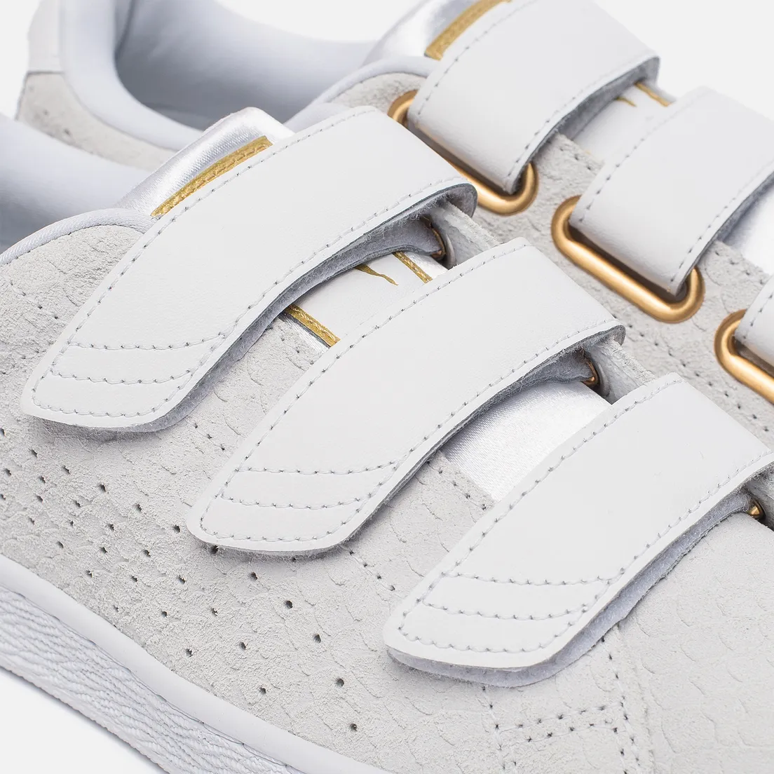 Puma Женские кроссовки Basket Strap Exotic Skin