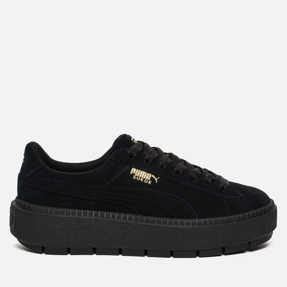 all black puma platform