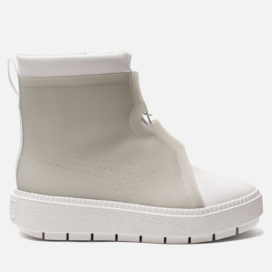 Женские кроссовки Puma Platform Trace Rain Boot White/Gray Violet