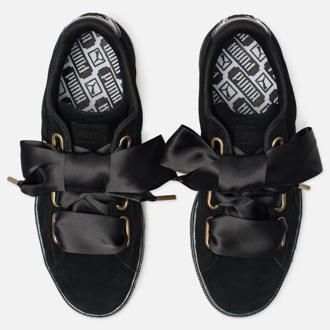 Puma Женские кроссовки Suede Heart Satin
