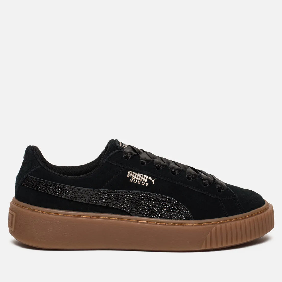Puma Женские кроссовки Suede Platform Bubble