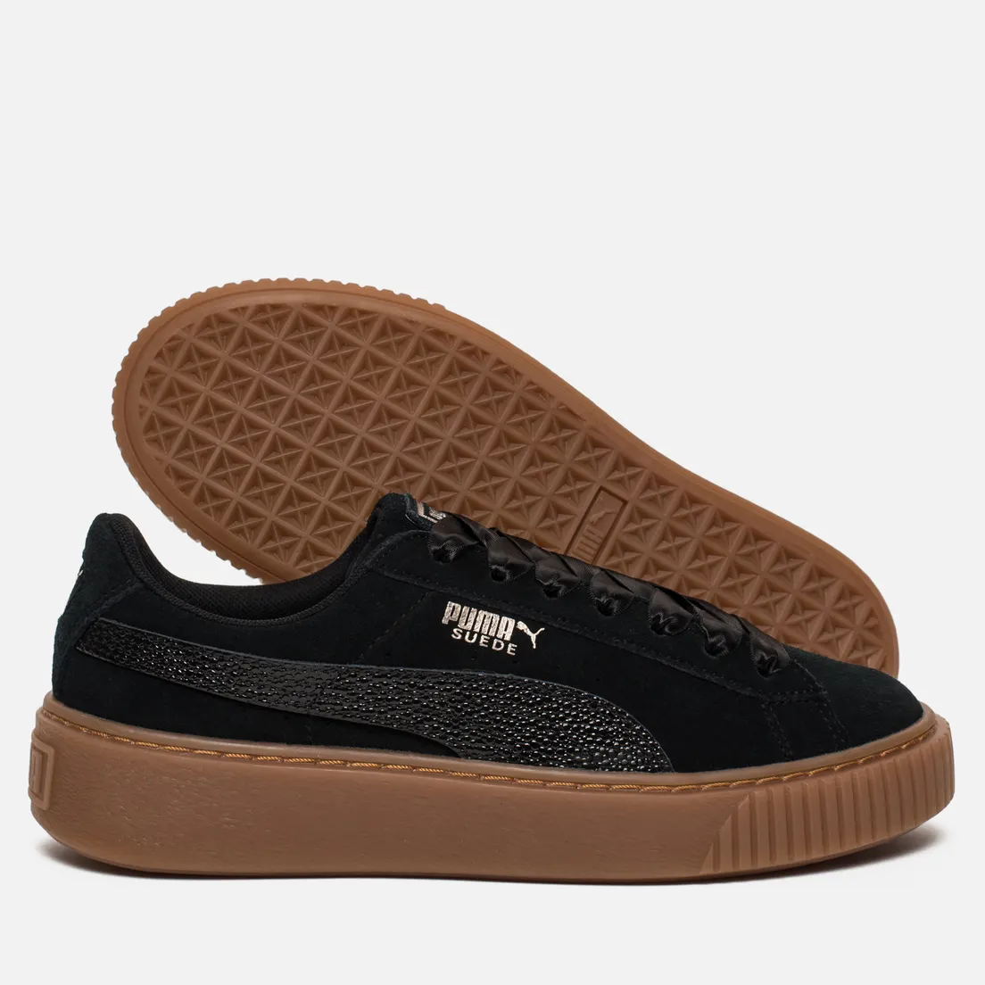 Puma Женские кроссовки Suede Platform Bubble