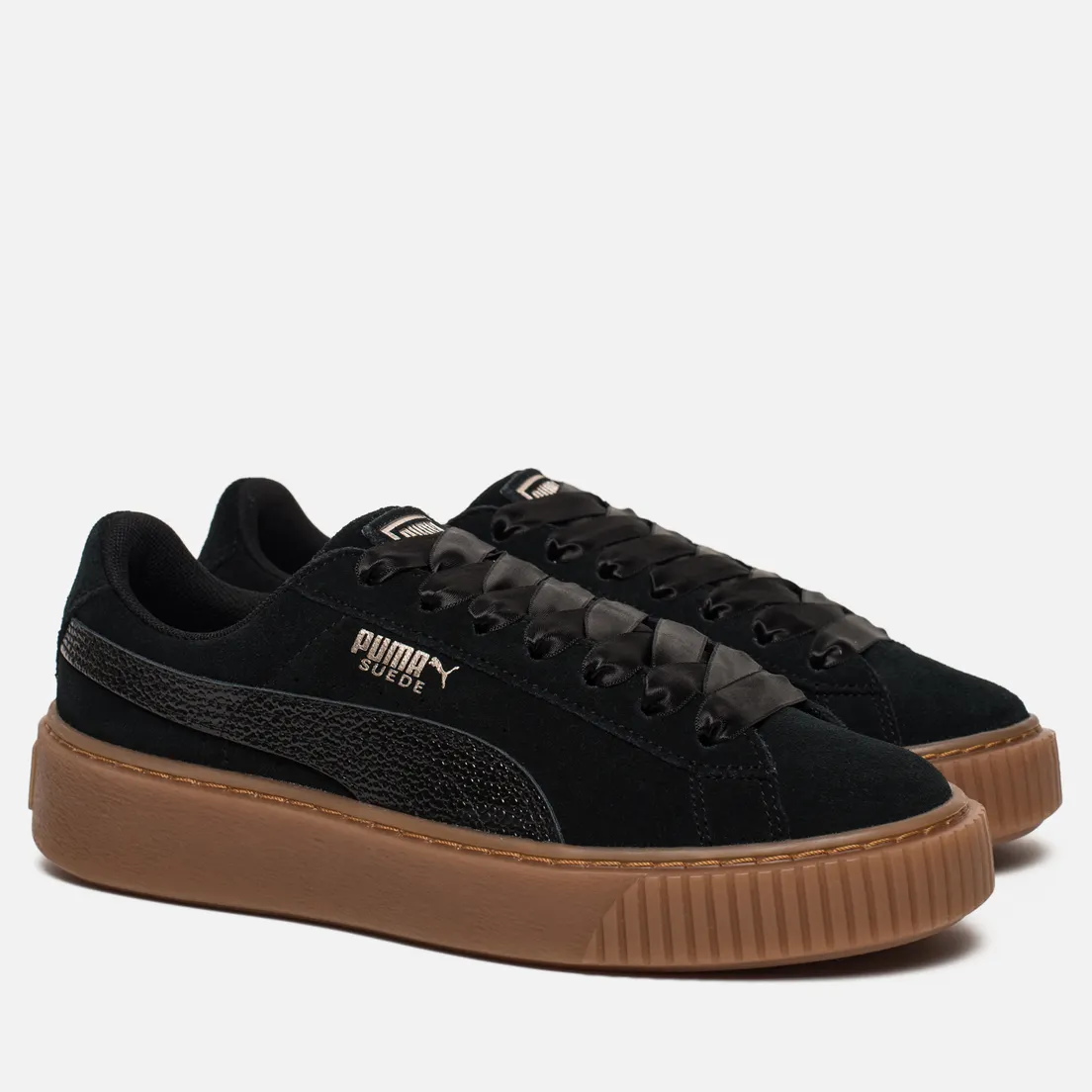 Puma Женские кроссовки Suede Platform Bubble