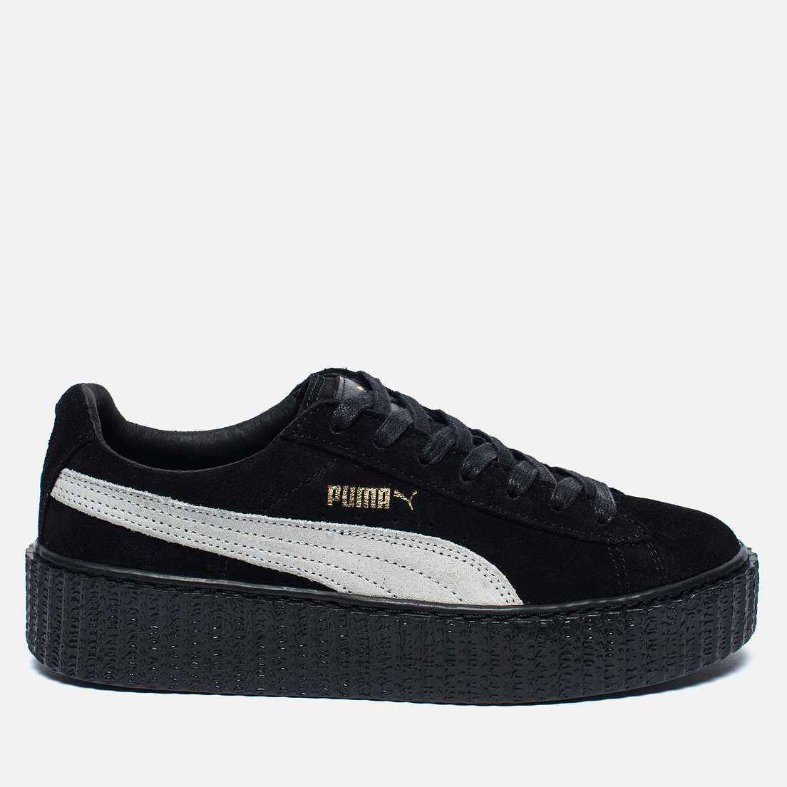 puma fenty black platform