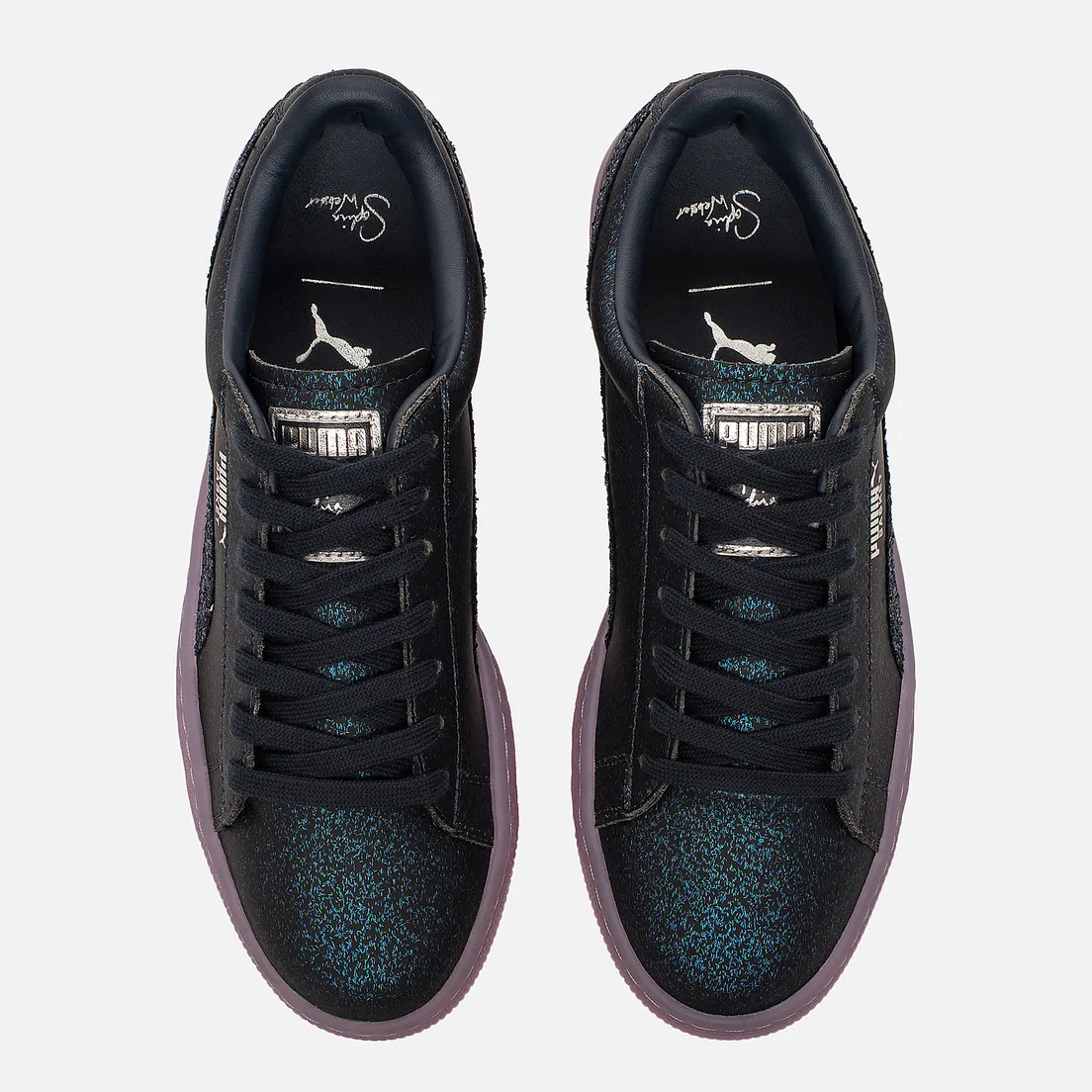 Puma Женские кроссовки x Sophia Webster Basket Glitter Princess