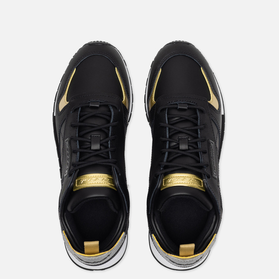 Женские кроссовки Reebok Classic Leather REE:DUX Black/White/Silver Metallic