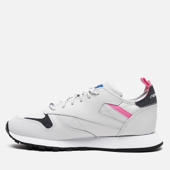 Женские кроссовки Reebok Classic Leather REE:DUX Porcelain/Posh Pink/Humble Blue