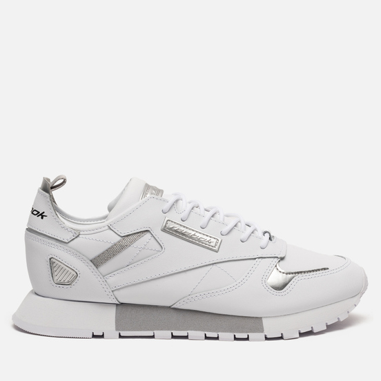 Женские кроссовки Reebok Classic Leather REE:DUX White/Cold Grey/Silver Metallic