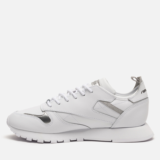 Женские кроссовки Reebok Classic Leather REE:DUX White/Cold Grey/Silver Metallic