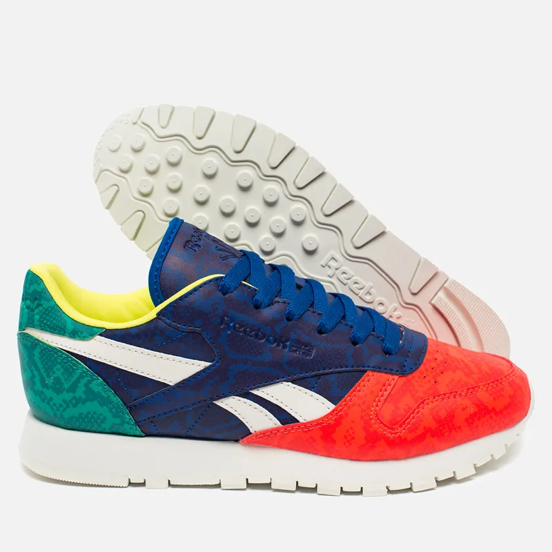 Reebok Женские кроссовки Classic Leather Snake