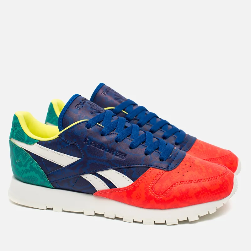 Reebok Женские кроссовки Classic Leather Snake
