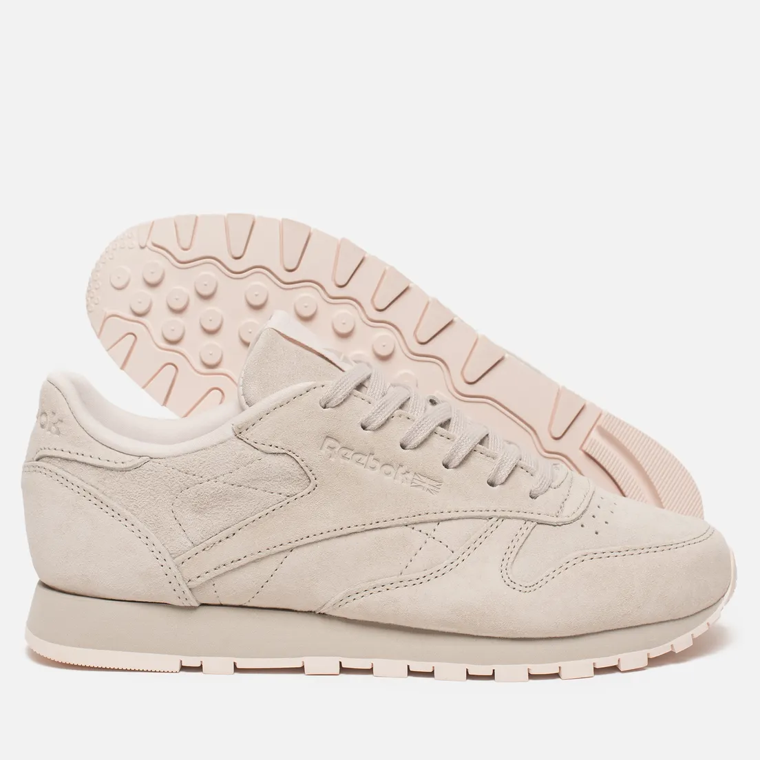 Reebok Женские кроссовки Classic Leather Tonal Nubuk