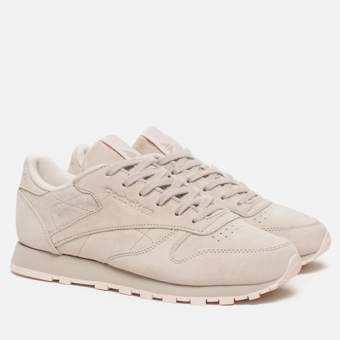 Reebok Женские кроссовки Classic Leather Tonal Nubuk