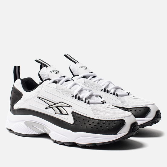 Женские кроссовки Reebok DMX Series 2K White/Black/Silver Metallic