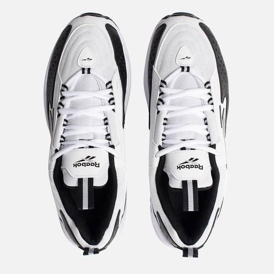 Женские кроссовки Reebok DMX Series 2K White/Black/Silver Metallic