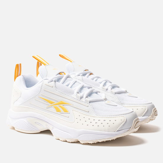 Женские кроссовки Reebok DMX Series 2K White/Chalk/Toxic Yellow