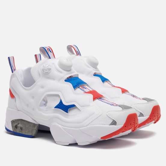 Женские кроссовки Reebok Instapump Fury OG White/Radiant Red/Humble Blue