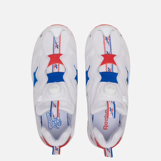 Женские кроссовки Reebok Instapump Fury OG White/Radiant Red/Humble Blue
