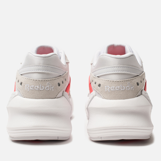 Женские кроссовки Reebok x Gigi Hadid Aztrek Double 93 White/True Grey/Red/Gold