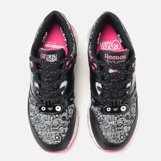Женские кроссовки Reebok x Yeka Haski Ventilator Black/White